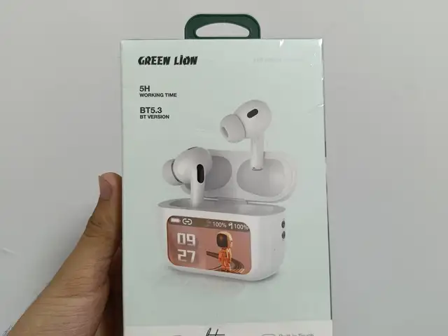 Беспроводные наушники Green Lion Touch Tone Lite Active Noise Cancellation белый, Душанбе