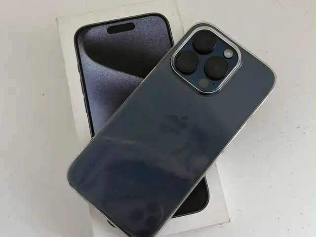 Apple iPhone 15 Pro, 256 gb, Blue Titanium, Душанбе