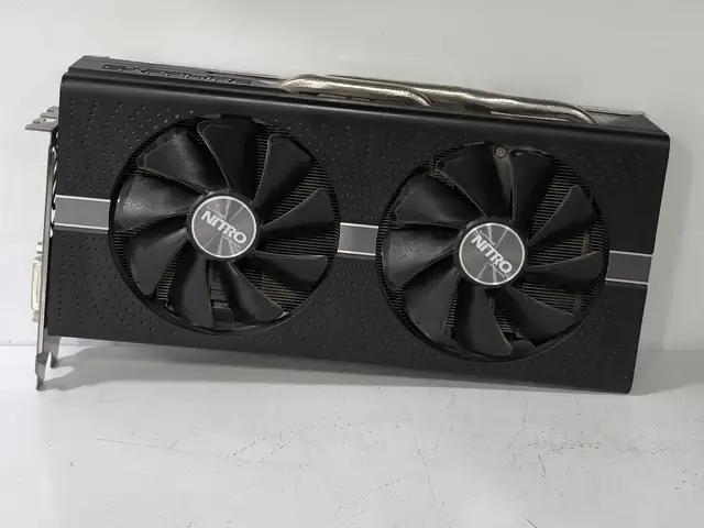 Игровая видеокарта Sapphire Nitro Plus RX580 GDDR5 4GB 256Bit, Душанбе