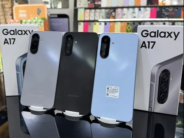 Samsung Galaxy A17 8/256Gb black, Душанбе