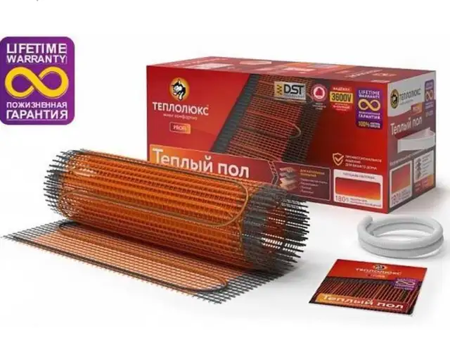 Тёплый пол teplolyxs, Душанбе
