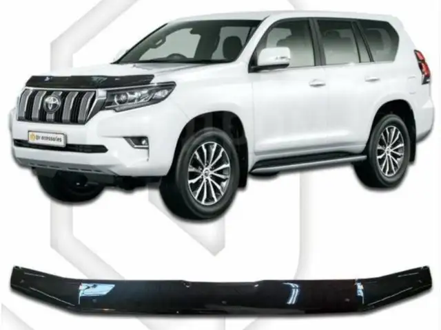 Спойлер капота Toyota Land Cruiser Prado 150 2018, Истаравшан