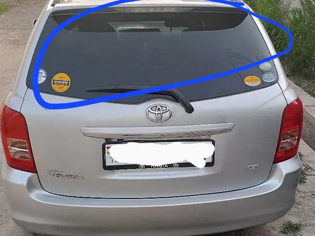 Заднее стекло от Toyota Fielder, Душанбе