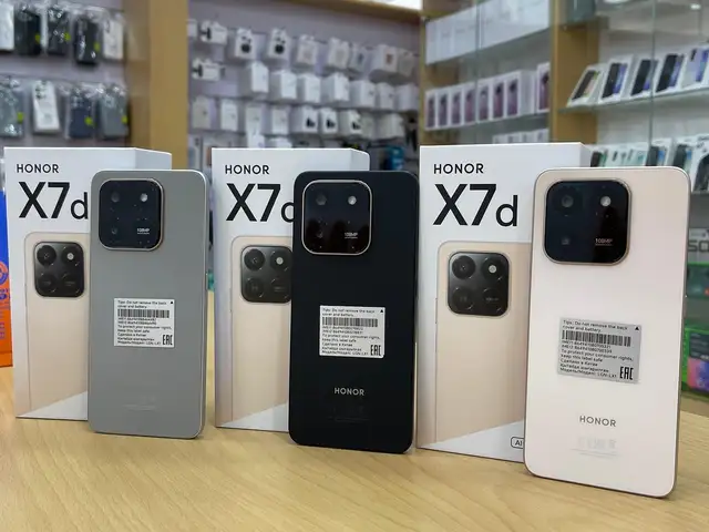 Huawei Honor X7d 12/128Gb 6500Мач, Душанбе
