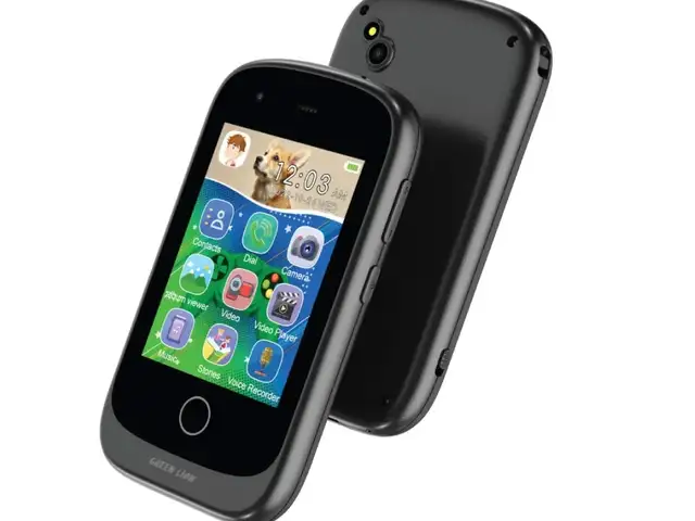 Детский смартфон Green Lion Kids Smartphone Small Phone Big Fun черный, Душанбе