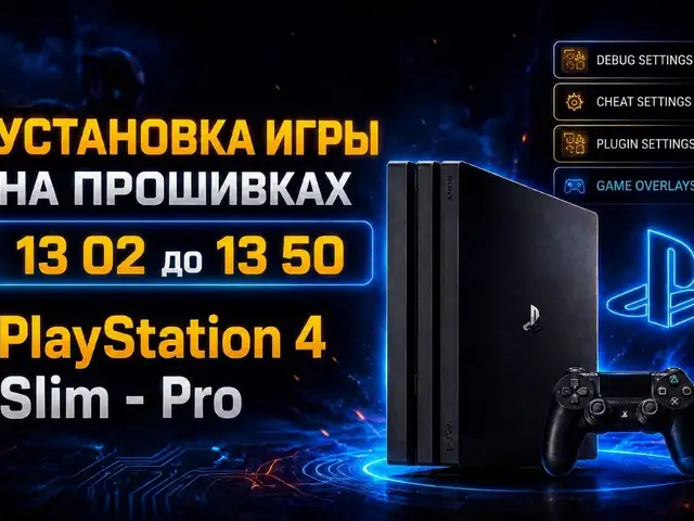 Установка игры на Sony Playstation 4 для версии от 13.02 ло 13.50, Бобоҷон Ғафуров