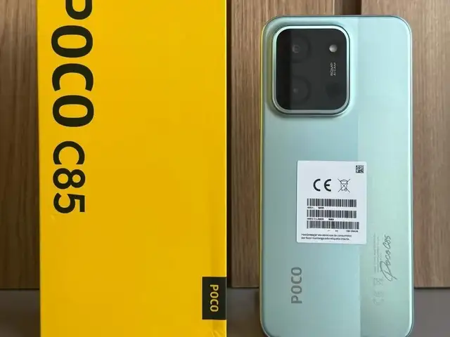 Xiaomi Poco C85 6+3/128Gb black 6000Мач, Душанбе