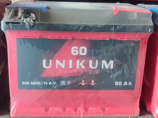 Аккумулятор Unikum 60 a'h, Душанбе