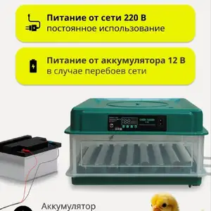 Инкубатори автоматии Green Farmer З-48, Худжанд