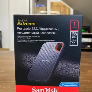 Внешний SSD SanDisk Extreme Portable SSD 1Tb, Душанбе