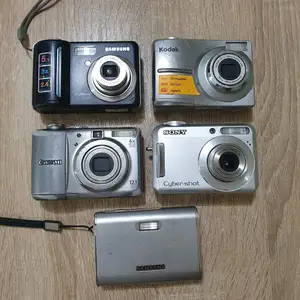 Фотоапараты 5 шт на запчасти, Бохтар (Курган-Тюбе)