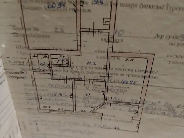 4-комн. квартира, 2 этаж, 100 м², 3 мкр, Турсунзаде
