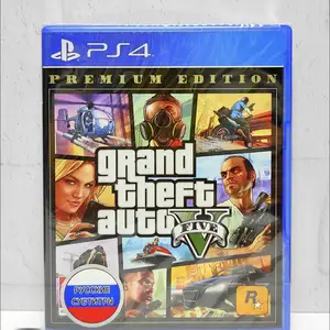 Игра GTA 5 русские субтитры для Playstation 4, Душанбе