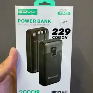 Внешний аккумулятор Power bank 20 000, Душанбе
