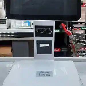 Кассовый аппарат 3 в 1 моноблок сенсорный 2 тарафа тарозу ва принтер чек, Душанбе