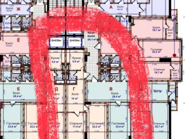 2-комн. квартира, 13 этаж, 76 м², шохмансур, Душанбе - 4