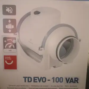 Вентилятори канали S&P TD EVO-100 VAR, Бободжон Гафуров