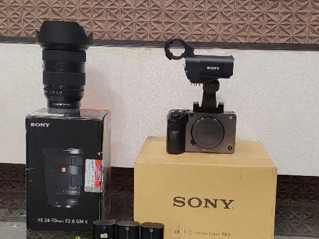 Видеокамера Sony fx3 24-70mm f/2.8 GM II, Душанбе