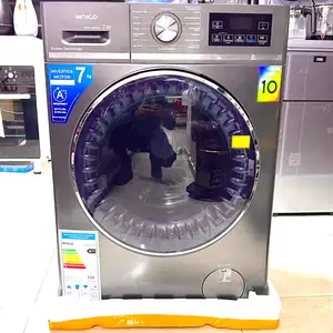 Стиральная машина Indigo-Inverter / 7 kg / Черный 2025, Душанбе