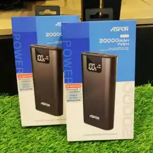 Внешний аккумулятор Aspor A378 20.000 mAp, Душанбе