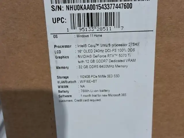 Игровой ноутбук Acer Predator Helios Neo 16, Душанбе