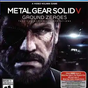 Игра Metal gear sold 5 ground для PS-4 / 6.72 / 9.00 / 11.00 / 11.52 / 12.02 /, Душанбе