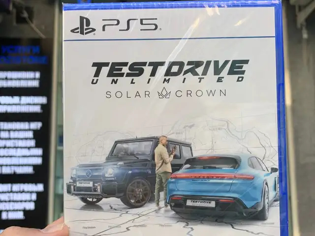 Диск Test Drive Unlimited Solar Crown для PlayStation 5, Душанбе