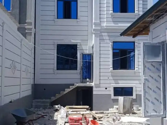 Услуги фасадных работ по травертину, Душанбе