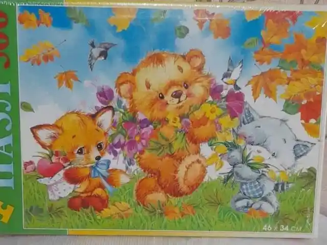 Пазл медвежонок, Душанбе