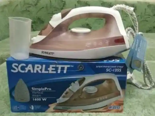 Утюг Scarlett, Душанбе