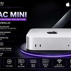 Apple Mac mini M4/10CPU/10GPU/DDR5 16GB/ SSD 512GB Silver MU9E3LL/A, Хуҷанд