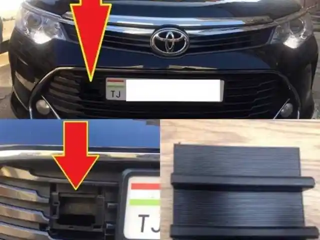 Заглушка буксировки на Toyota Camry 5 2015-2017, Душанбе