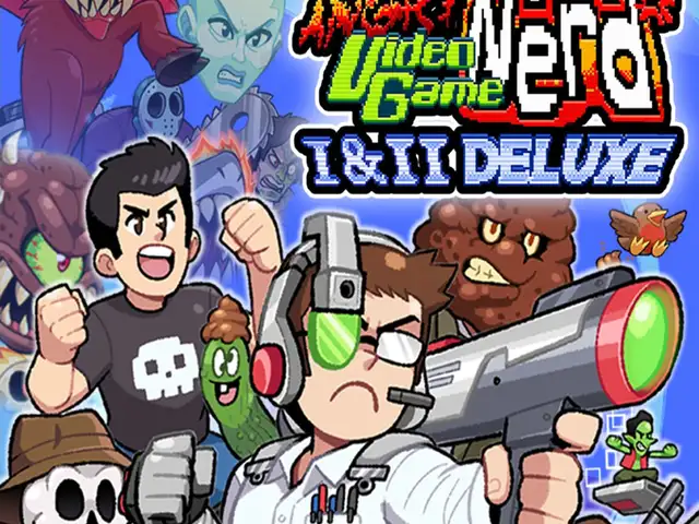 Игра ANGRY VIDEO GAME NERD 1 AND 2 DELUXE для PS5 // 10.01-12.00 //, Душанбе