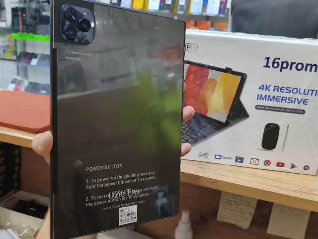 Планшет OZCT 15 Pro Max 2sim 16/512gb 8000мач Black, Душанбе