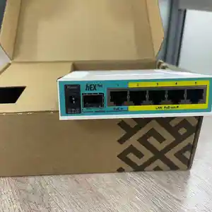 Роутер MikroTik hEX PoE, Душанбе