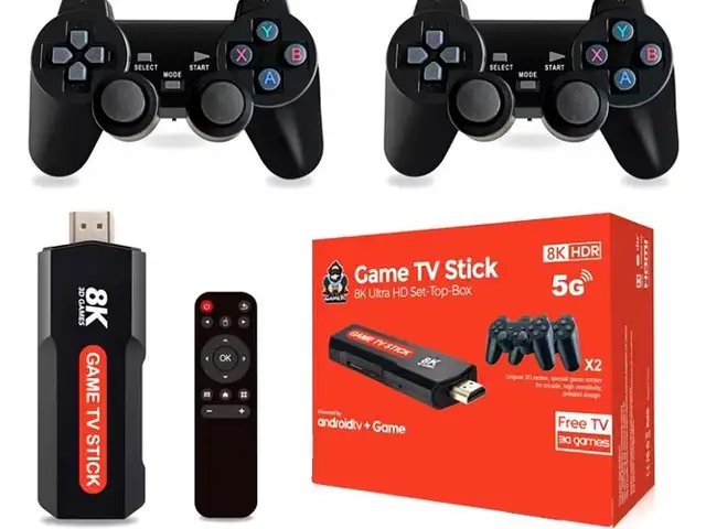 ТВ-приставка Game TV Stick 8K Ultra HD Set-Top-Box/Приставка, Душанбе