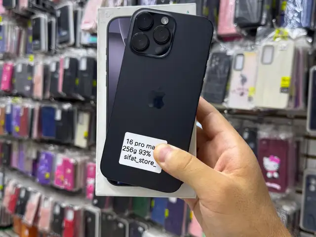 Apple iPhone 15 Pro Max, 256 gb, Black Titanium, Худжанд