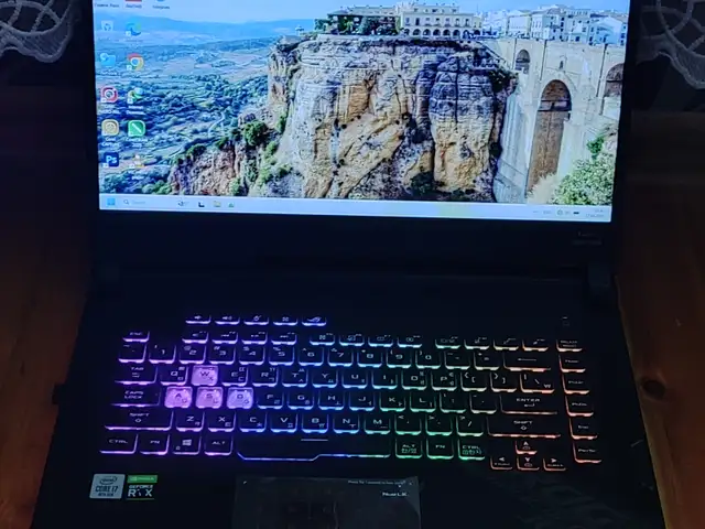 Ноутбук Asus ROG Strix, Хуҷанд