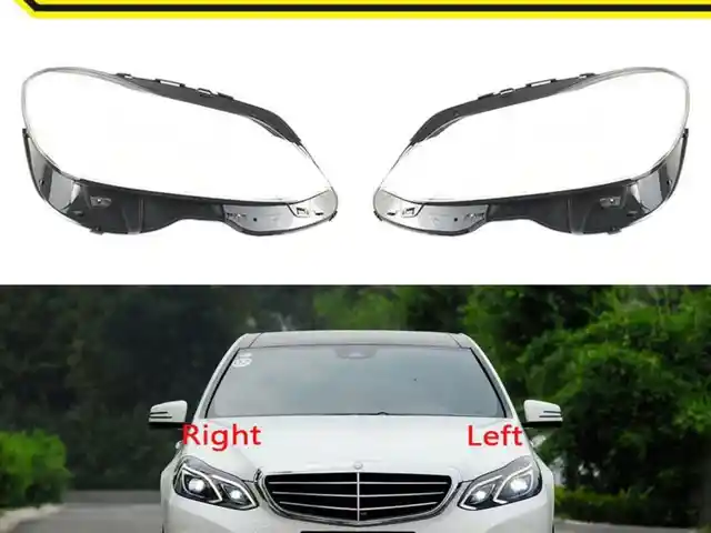 Стекло фары Mercedes E W212 рестайлинг 2013-2016, Худжанд