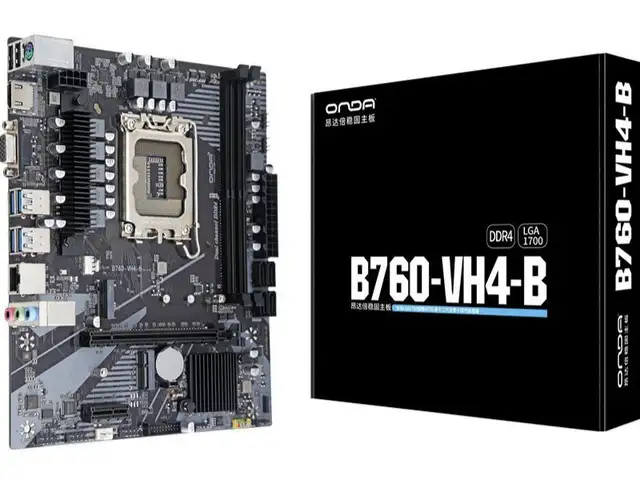 Материнская плата Onda B760-VH4-B ARGB DDR4 LGA 1700, Душанбе