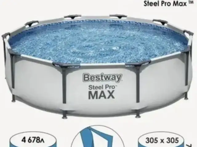 Каркасный бассейн Bestway still Pro max 305 76, Душанбе