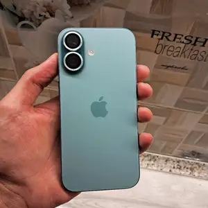 Apple iPhone 16, 128 gb, Teal, Бохтар (Курган-Тюбе)