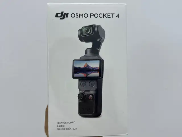 Экшн камера Dji Osmo Pocket 4 Creator Combo, черный, Душанбе