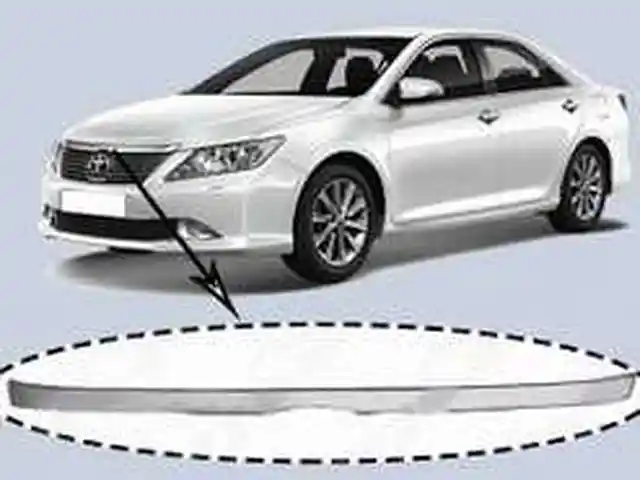Хром капота на Toyota Camry 4, Душанбе