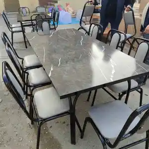 Стол со стульями, Исфара