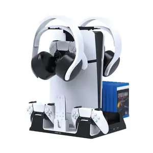 Подставка для охлаждения и зарядная станция Green Lion PS5 GNPS5CSTDWH, Душанбе