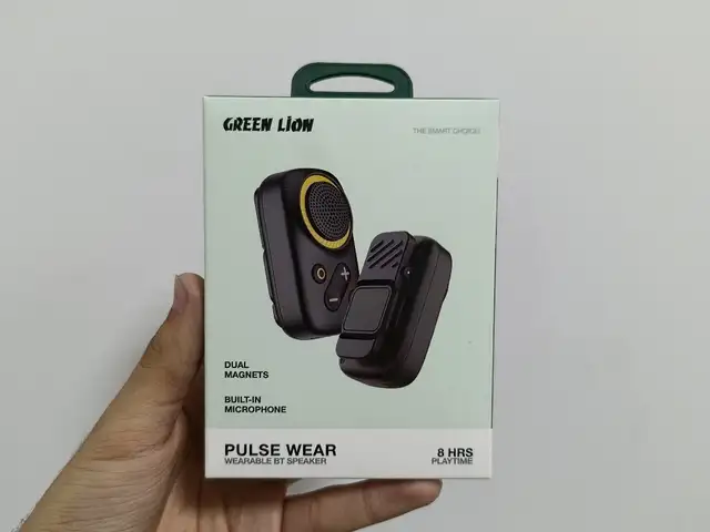 Мини колонка Green Lion Pulse Wear Wearable BT Speaker, Душанбе