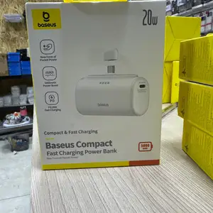Внешний аккумулятор Power Bank Baseus Compact Fast charging 5000mAh 20W, Душанбе