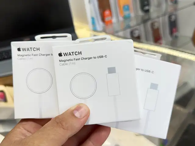 Зарядное устройство Apple Watch Magnetic fact charger to USB -C, Хуҷанд