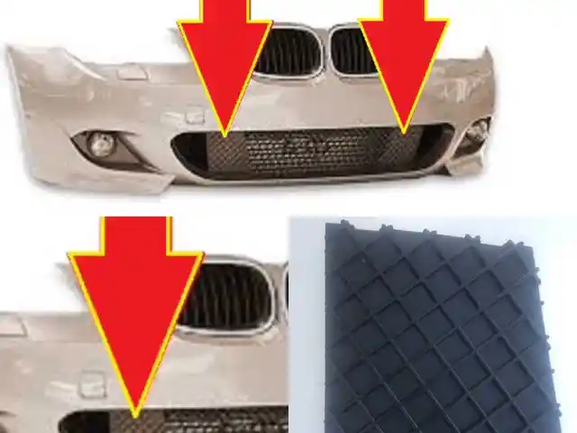 Решётки на бампер BMW M5 E60, Душанбе